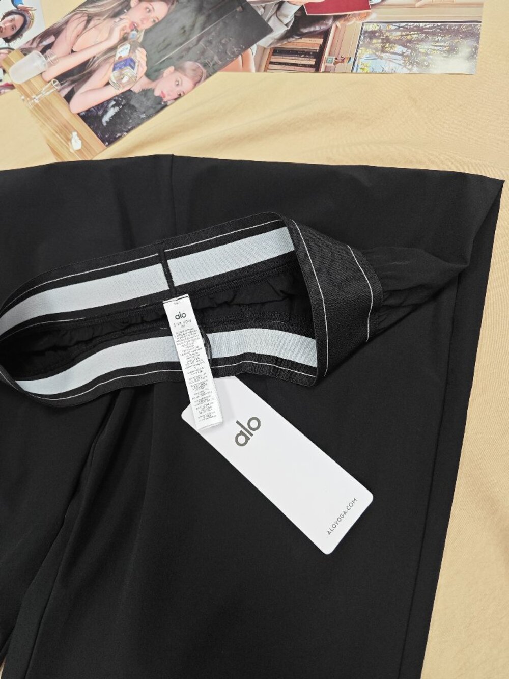 NW ALO Yoga Suit Up Trouser Black | Regular 30”| Casual work pants🖤👖 - Picture 6 of 8